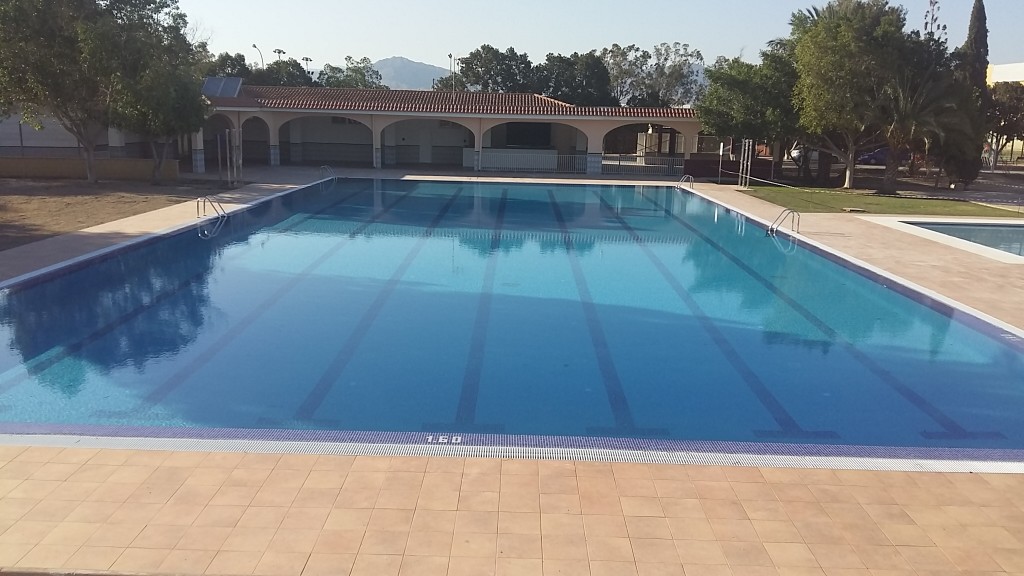 Municipal swimming pool Image